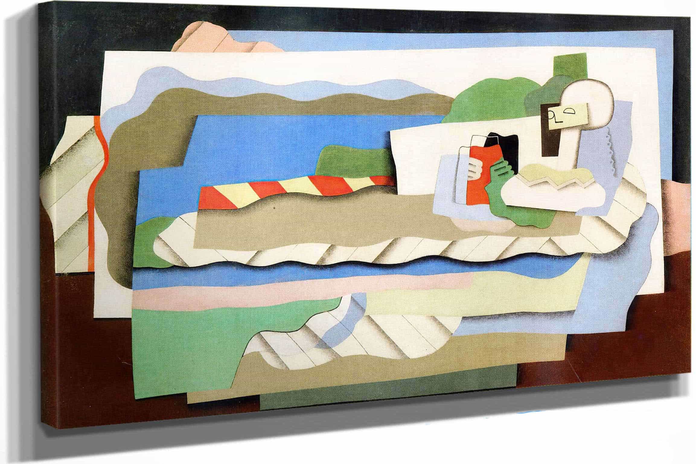 Reclining Girl by Georges Valmier