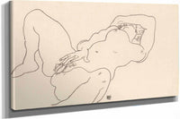 Reclining Nude by Egon Schiele