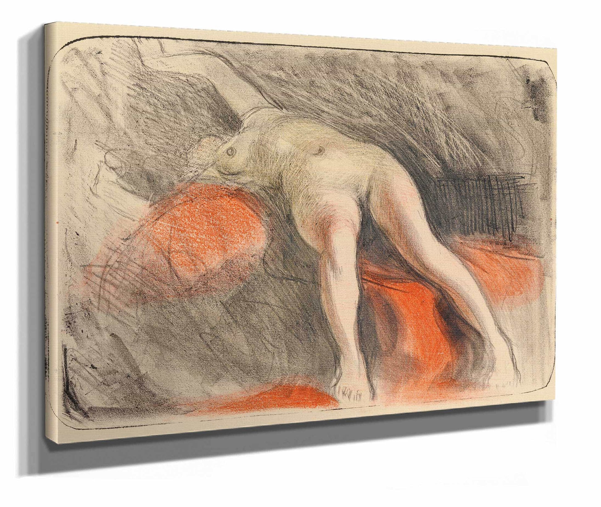 Reclining Nude by Magnus Enckell