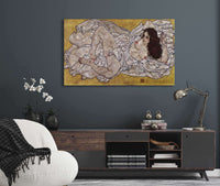 Reclining Woman by Egon Schiele