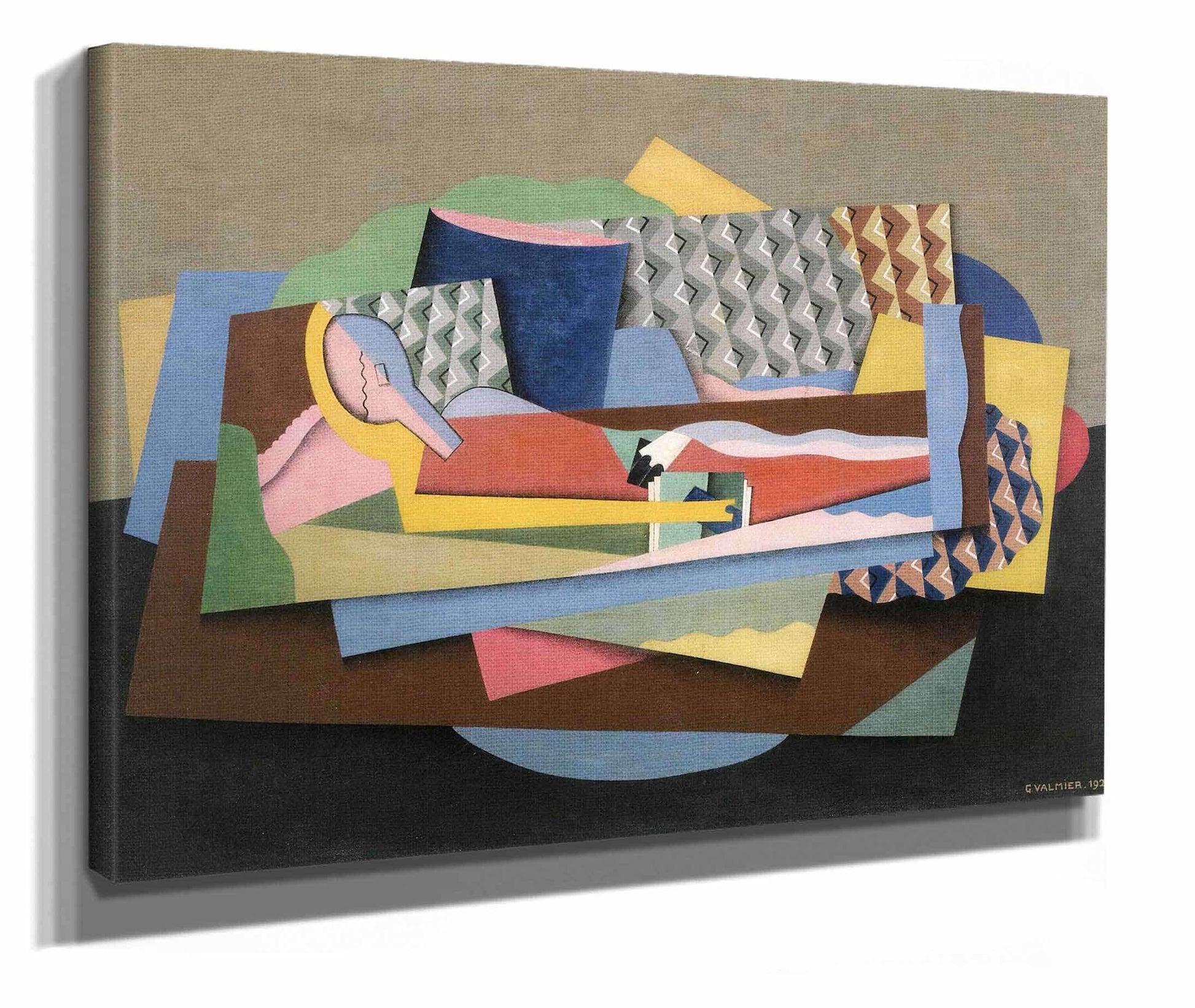 Reclining Woman by Georges Valmier