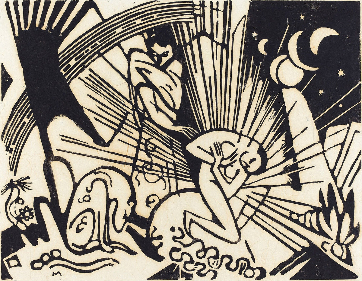 Reconciliation Versoehnung by Franz Marc