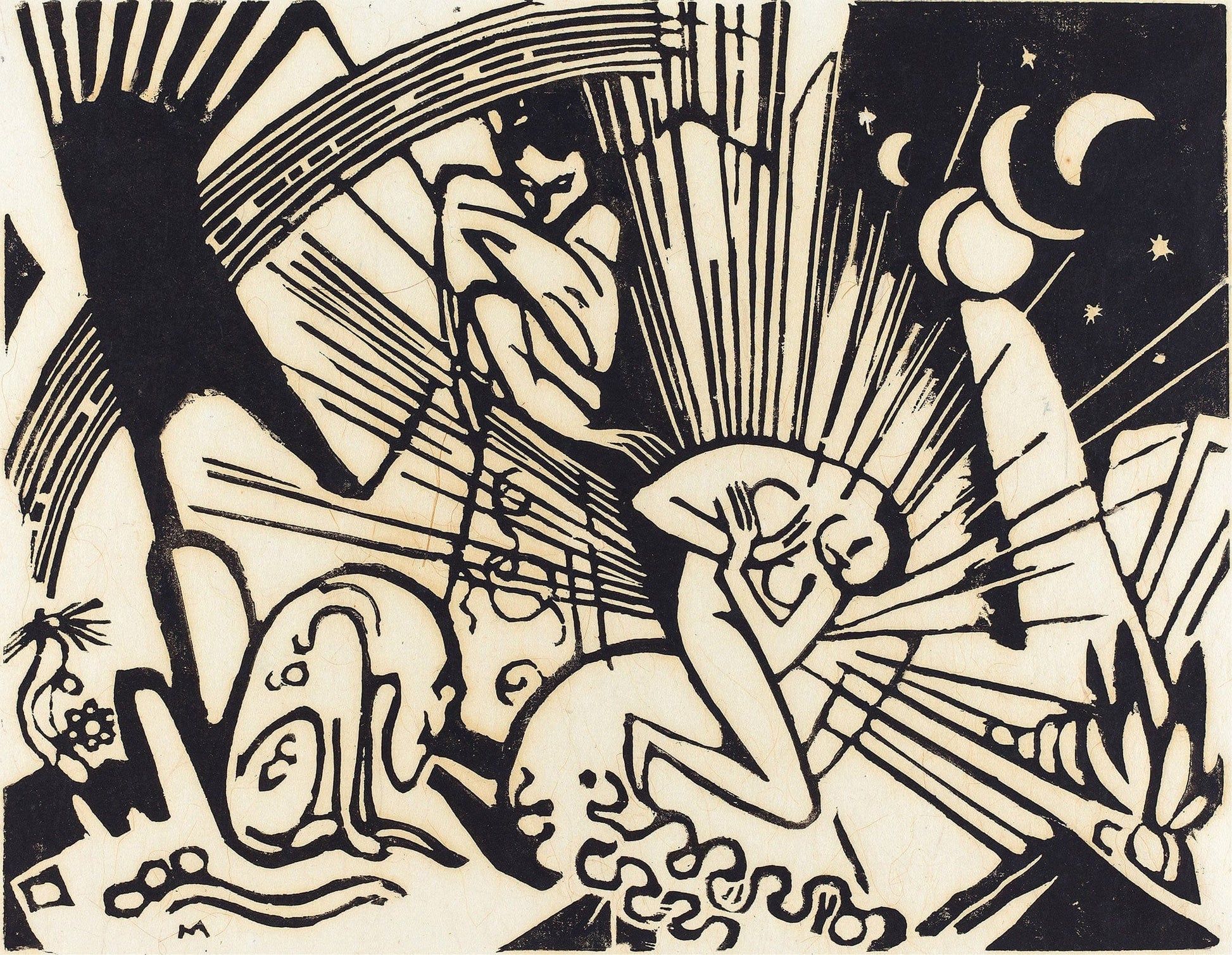 Reconciliation Versoehnung by Franz Marc