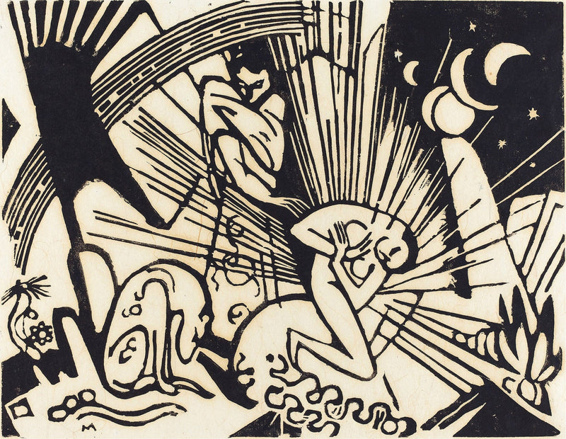 Reconciliation Versoehnung by Franz Marc