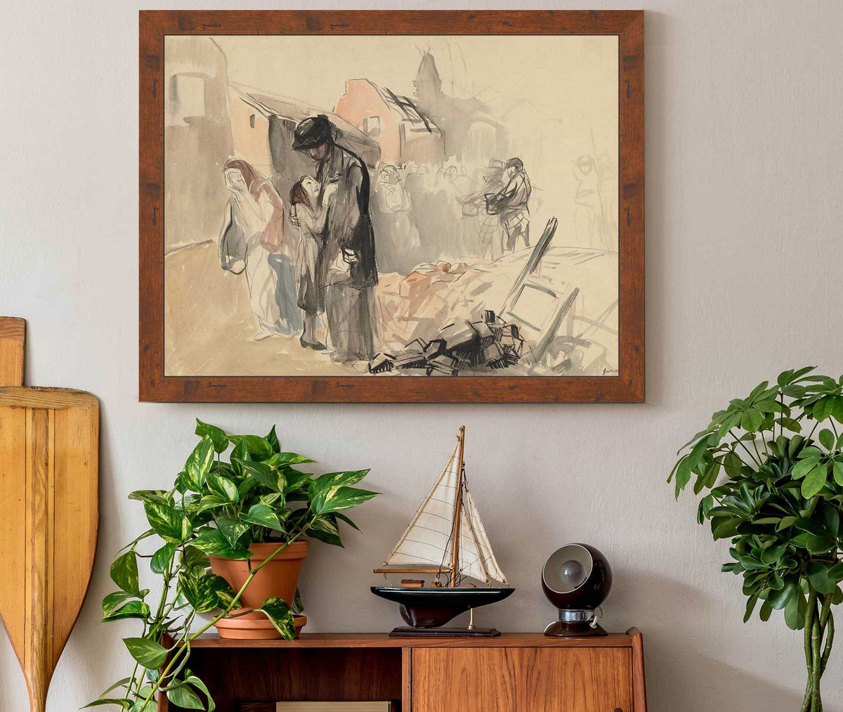 Reconquered Territory Recto by Jean Louis Forain