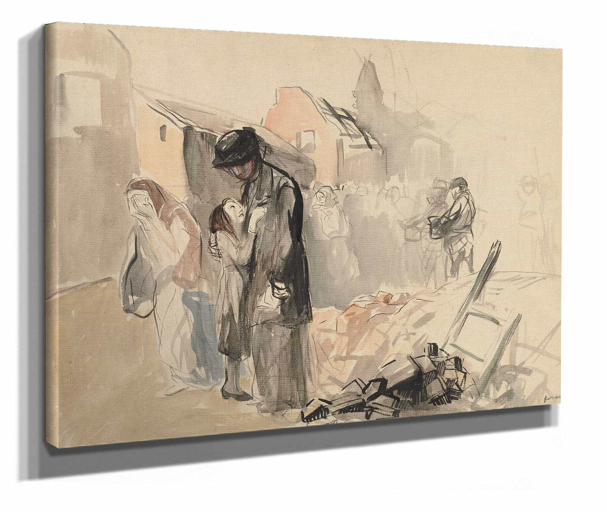 Reconquered Territory Recto by Jean Louis Forain