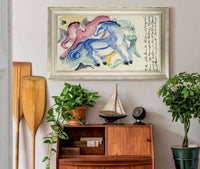 Red And Blue Horse by Franz Marc