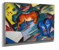 Red And Blue Horse by Franz Marc