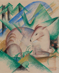 Red Deer by Franz Marc