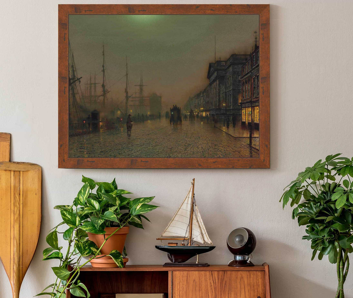 Reekie Glasgow by John Atkinson Grimshaw