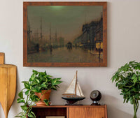 Reekie Glasgow by John Atkinson Grimshaw