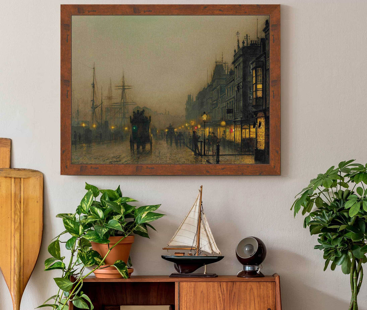 Reekie Glasgow by John Atkinson Grimshaw