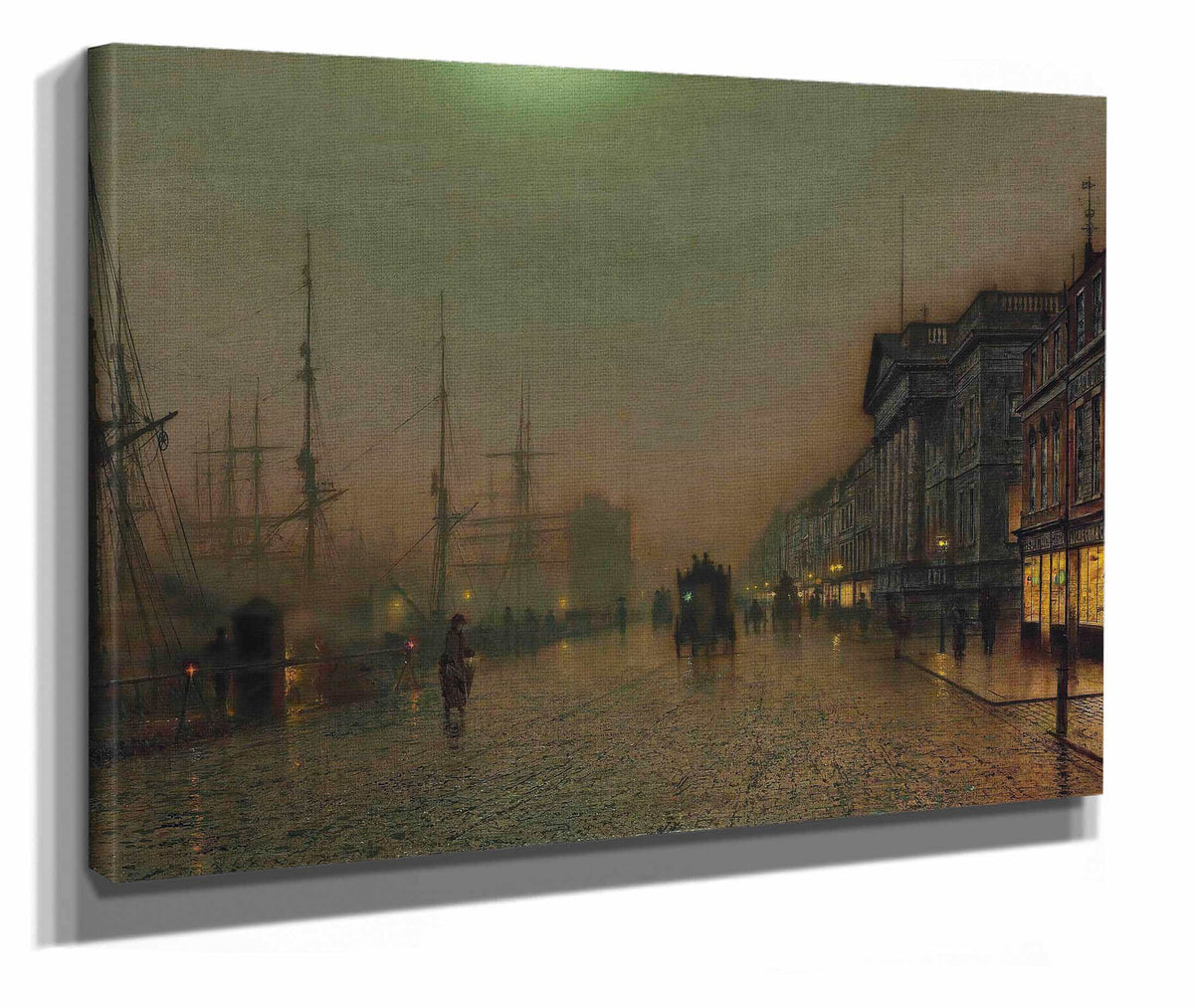 Reekie Glasgow by John Atkinson Grimshaw