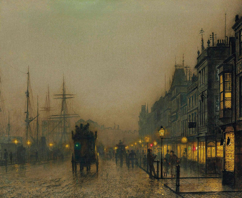 Reekie Glasgow by John Atkinson Grimshaw