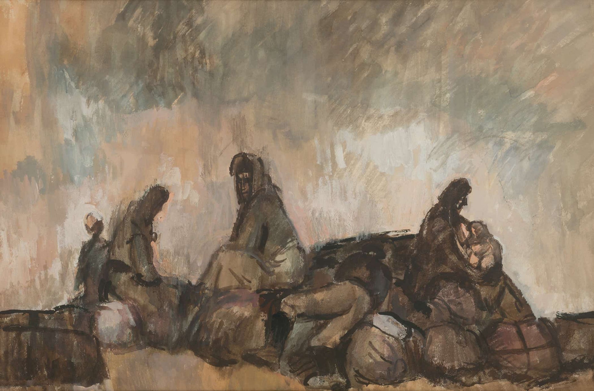 Refugees  by Cyprian Majernik