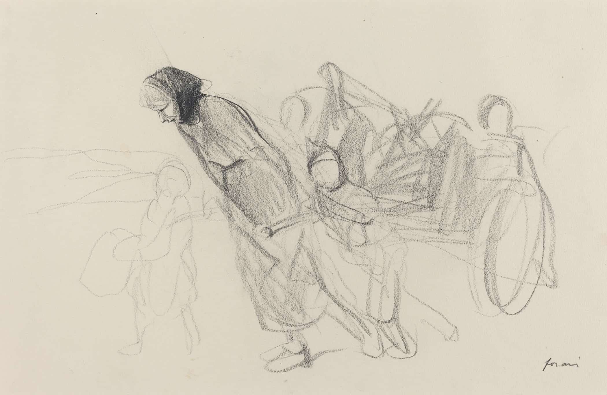 Refugees Ii by Jean Louis Forain