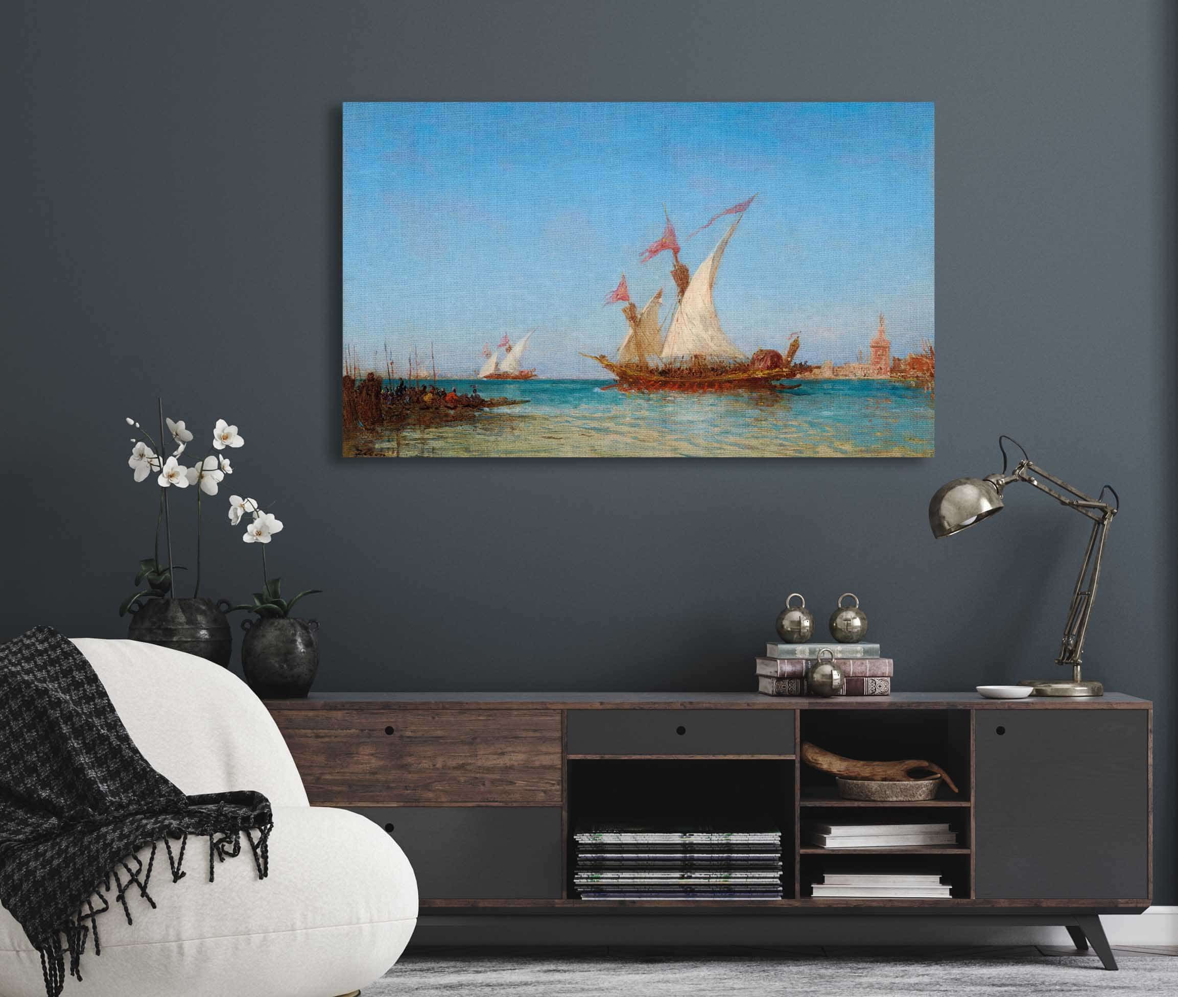 Regates A Venise by Felix Ziem