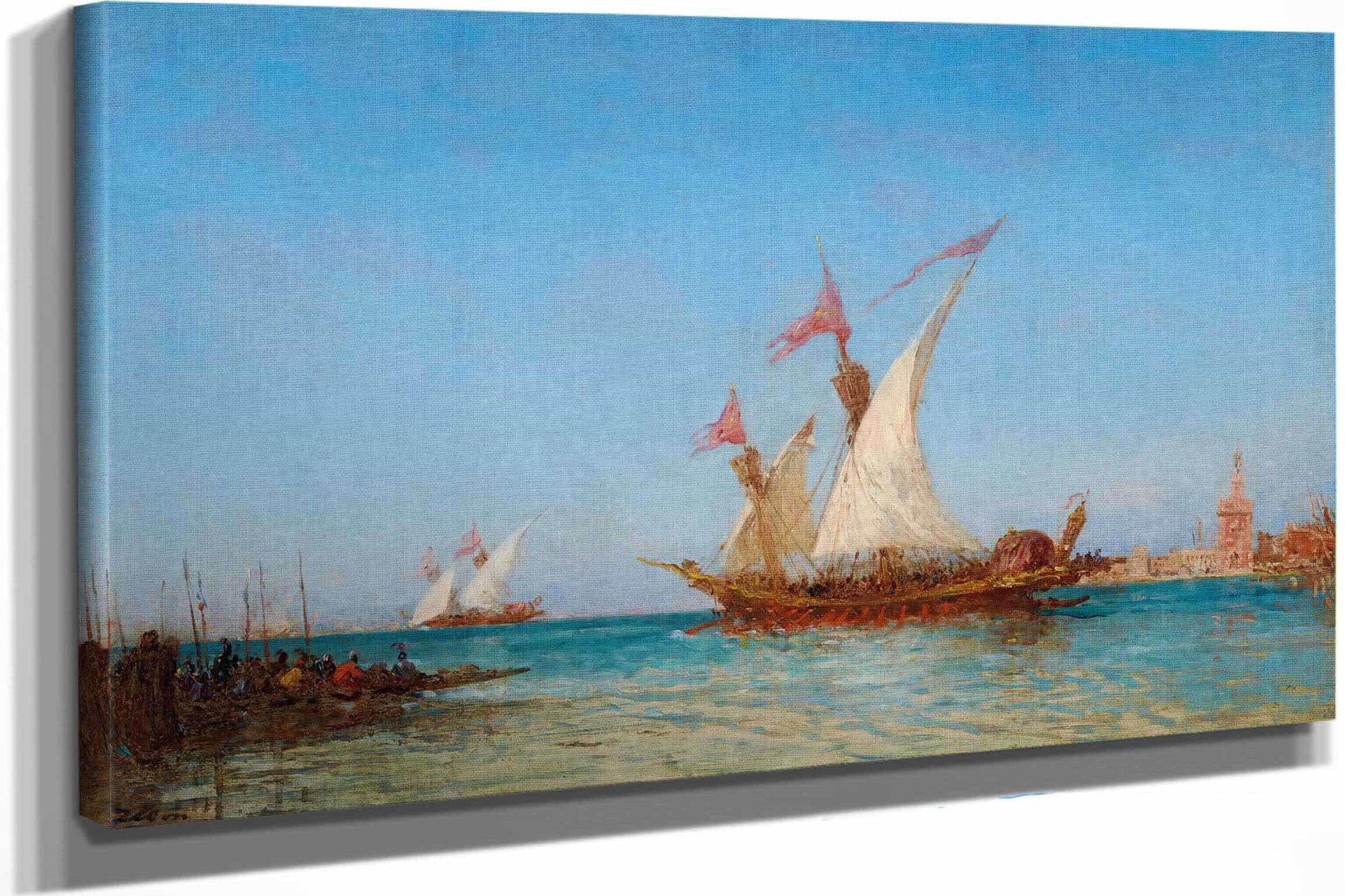 Regates A Venise by Felix Ziem