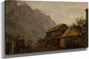 Regnstemning Gudvangen by Amaldus Nielsen