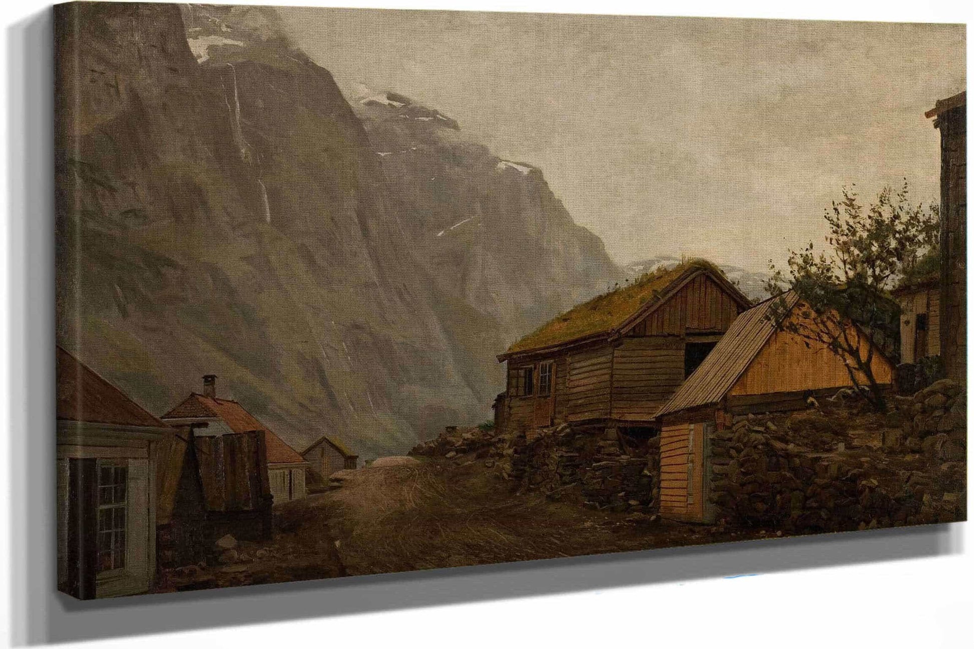Regnstemning Gudvangen by Amaldus Nielsen