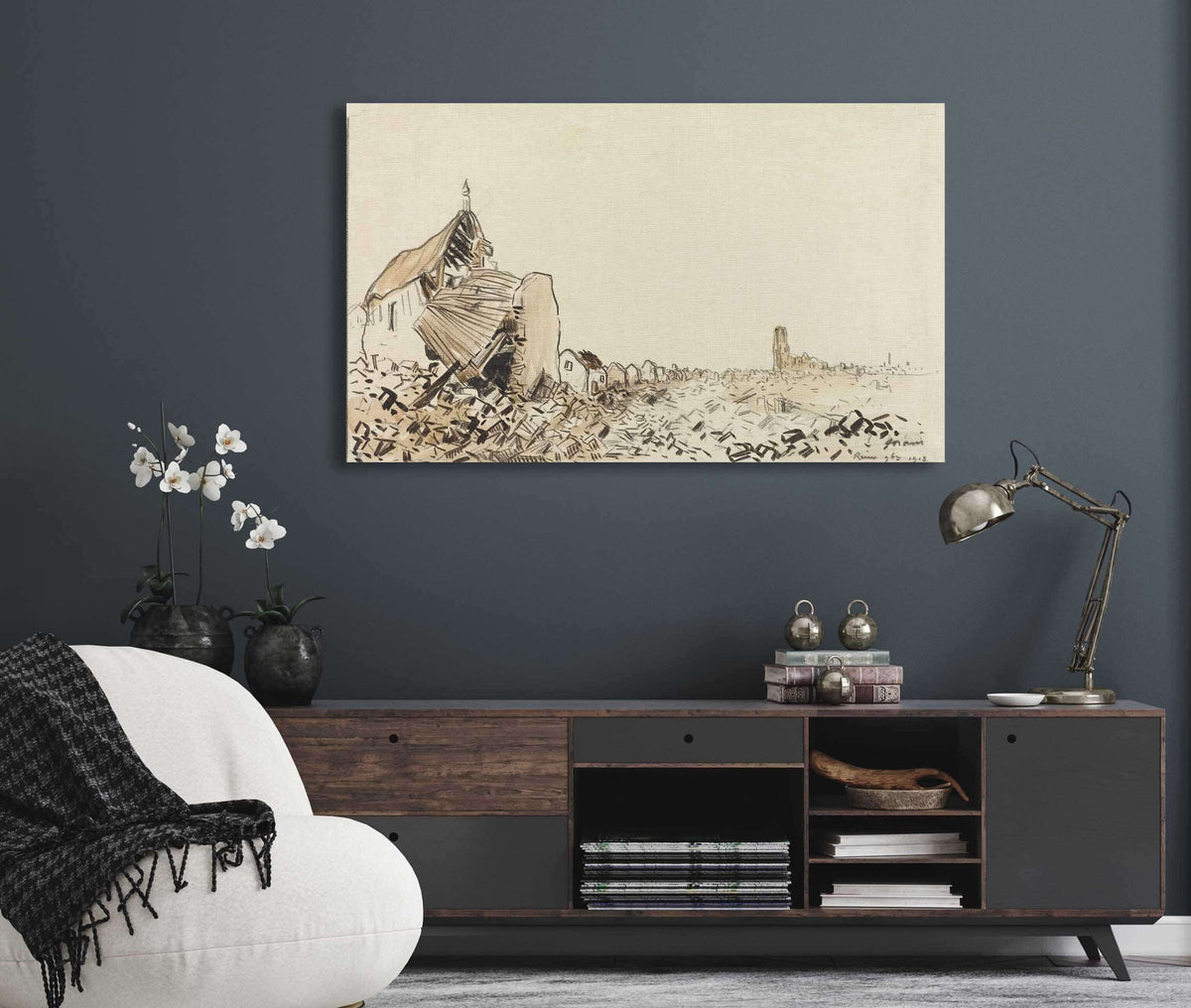 Reims Bre Probably by Jean Louis Forain