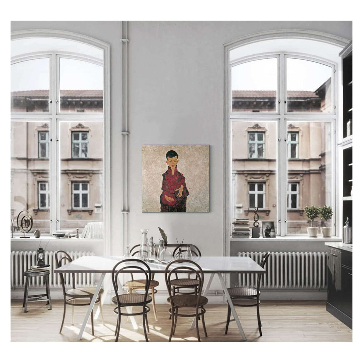 Reinerbub Bildnis Herbert Reiner by Egon Schiele