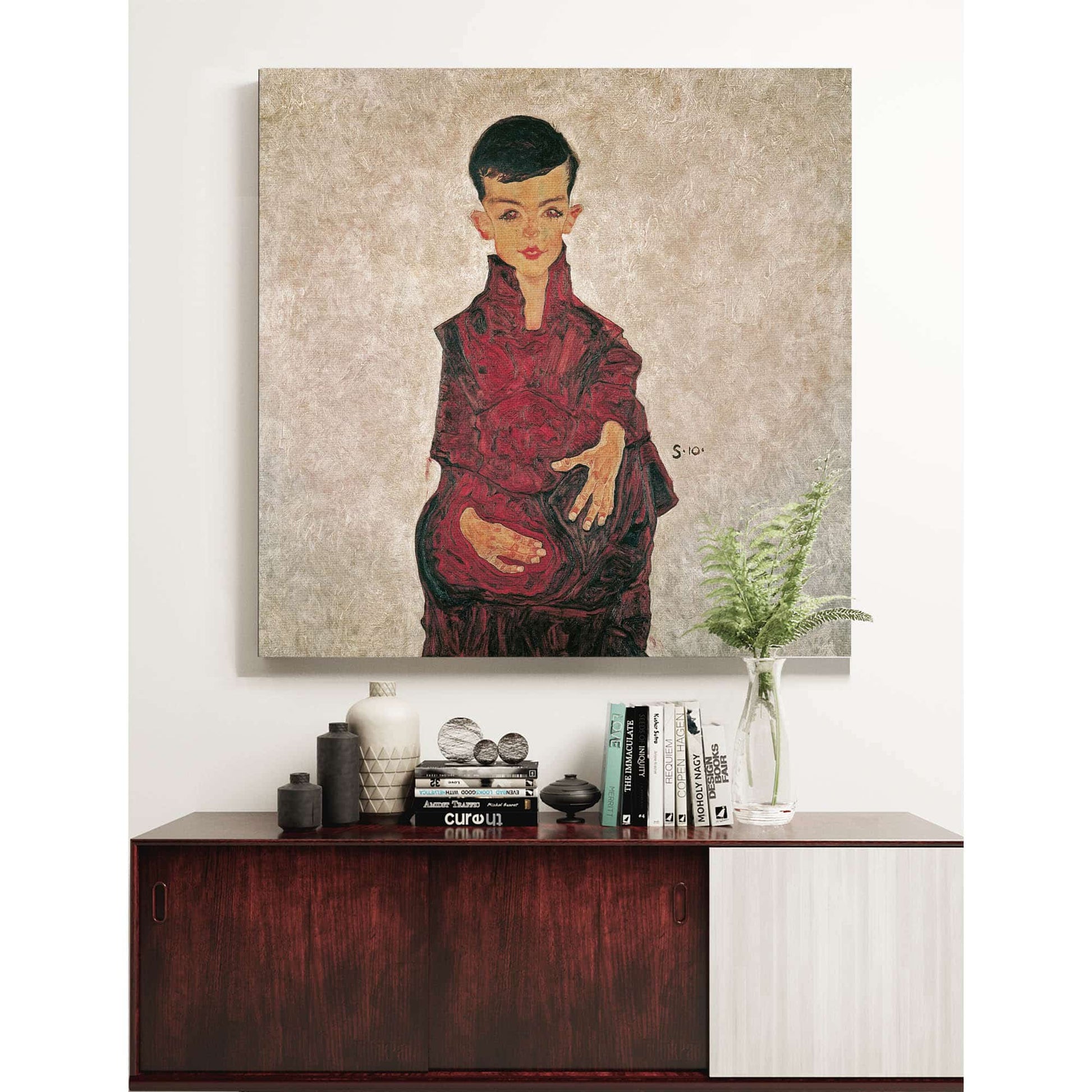 Reinerbub Bildnis Herbert Reiner by Egon Schiele