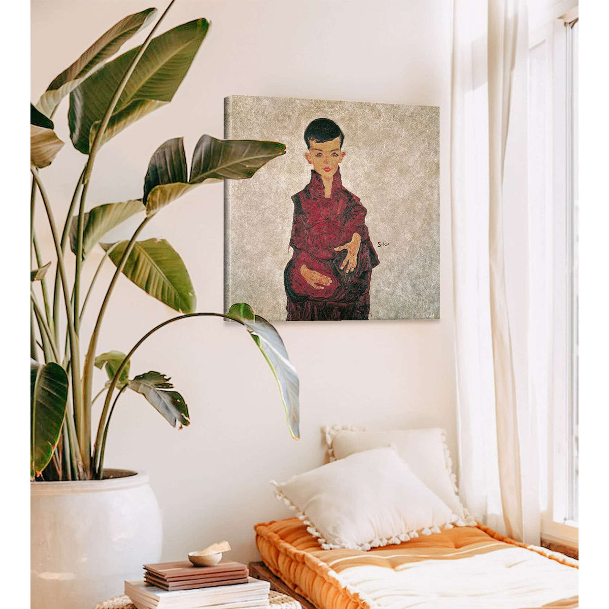 Reinerbub Bildnis Herbert Reiner by Egon Schiele