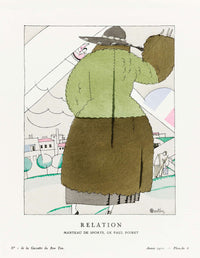 Relation Manteau De Sports De Paul Poiret by Charles Martin
