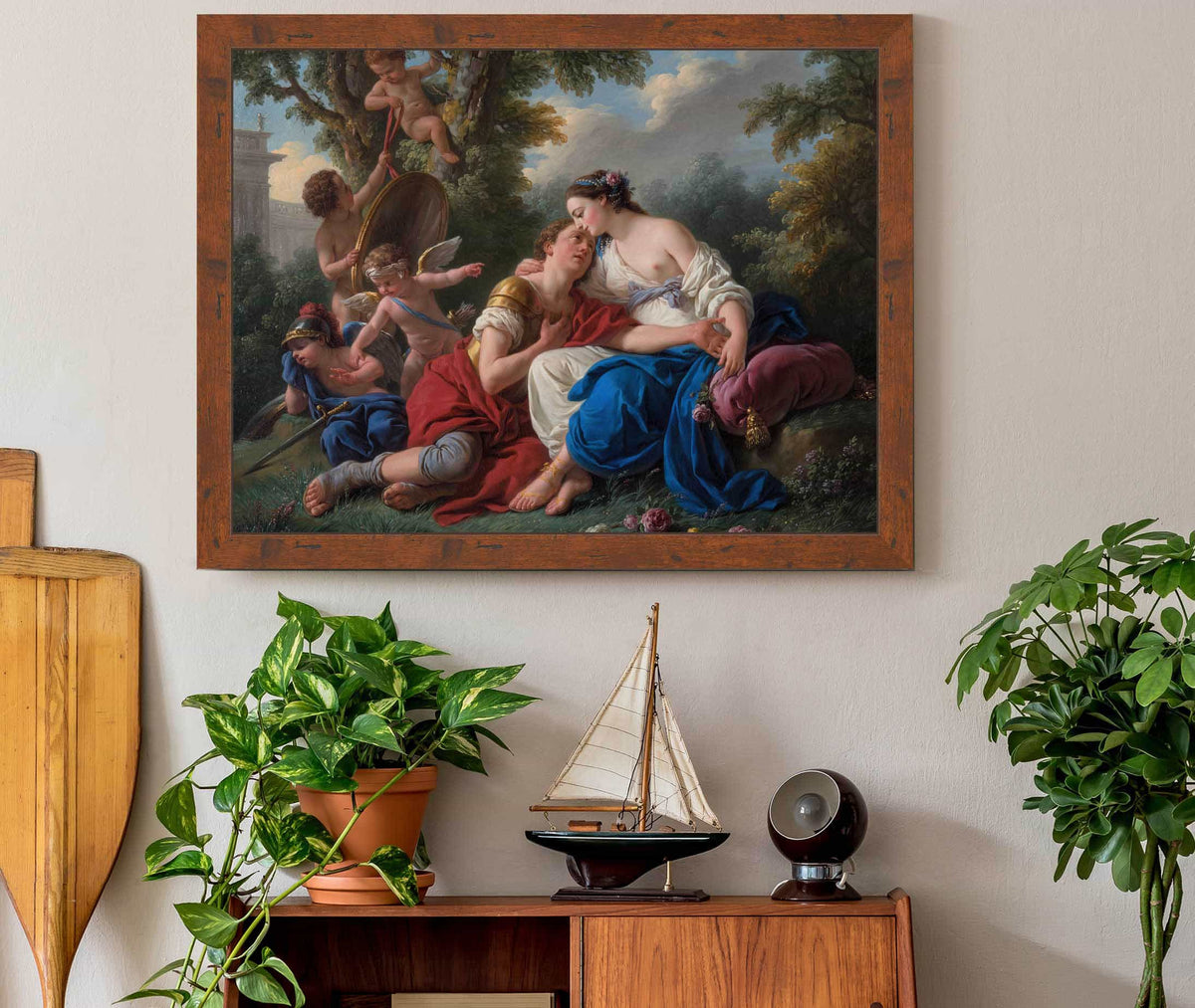 Renaud Et Armide by Louis Jean Francois Lagrenee