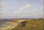 Renbjaerg Tileworks By Flensburg Fiord by Christoffer Wilhelm Eckersberg
