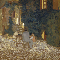 Repast In A Garden by Edouard Vuillard