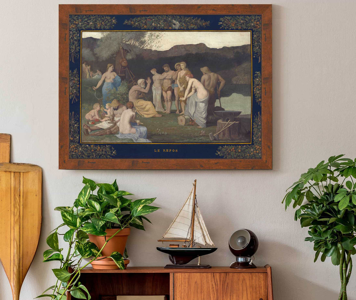 Rest by Pierre Puvis De Chavannes