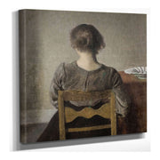 Rest by Vilhelm Hammershoi