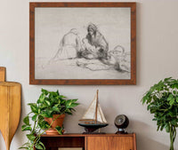 Rest On The Flight Into Egypt by Jean Louis Forain