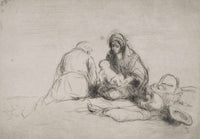 Rest On The Flight Into Egypt by Jean Louis Forain