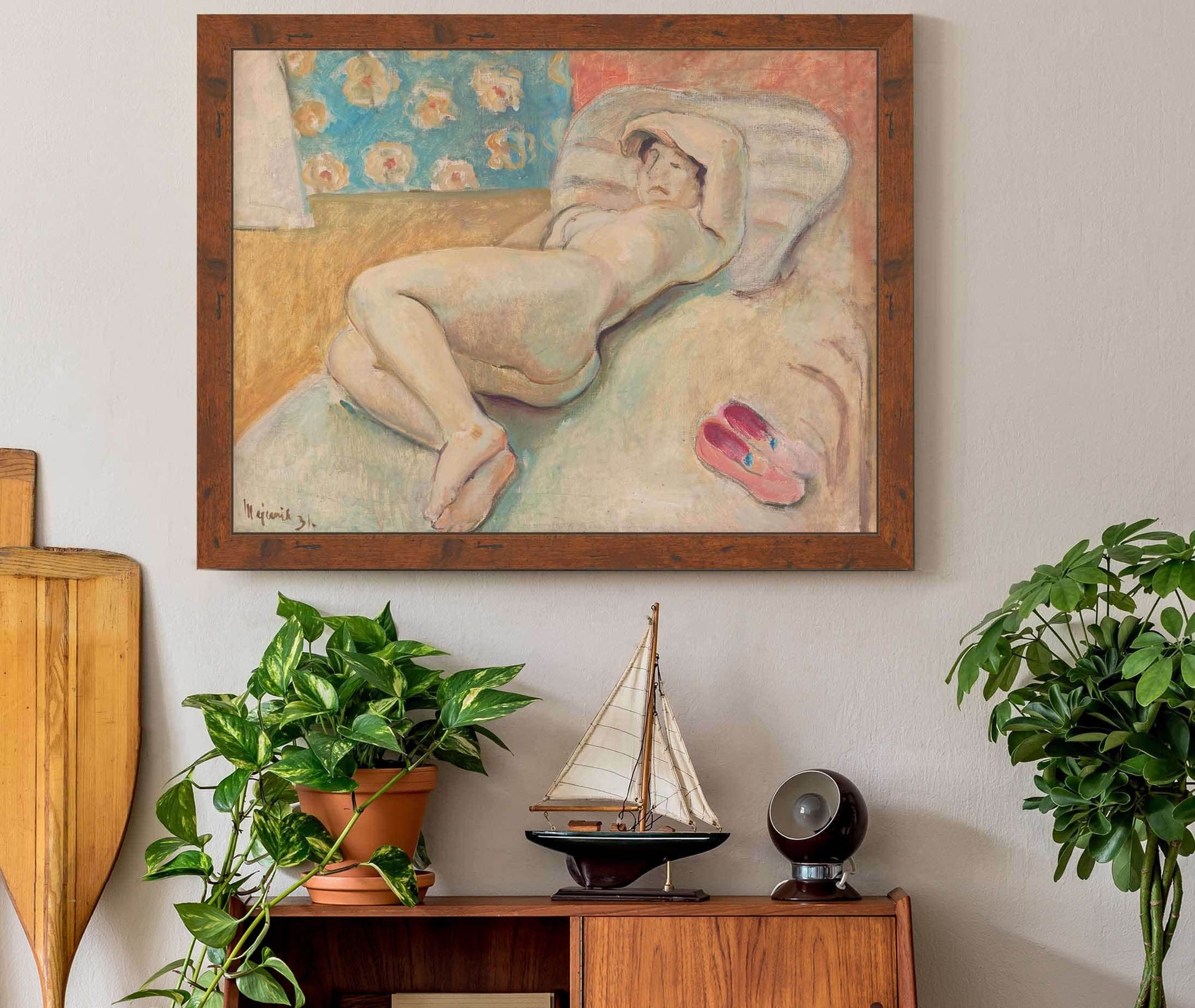 Resting Woman by Cyprian Majernik