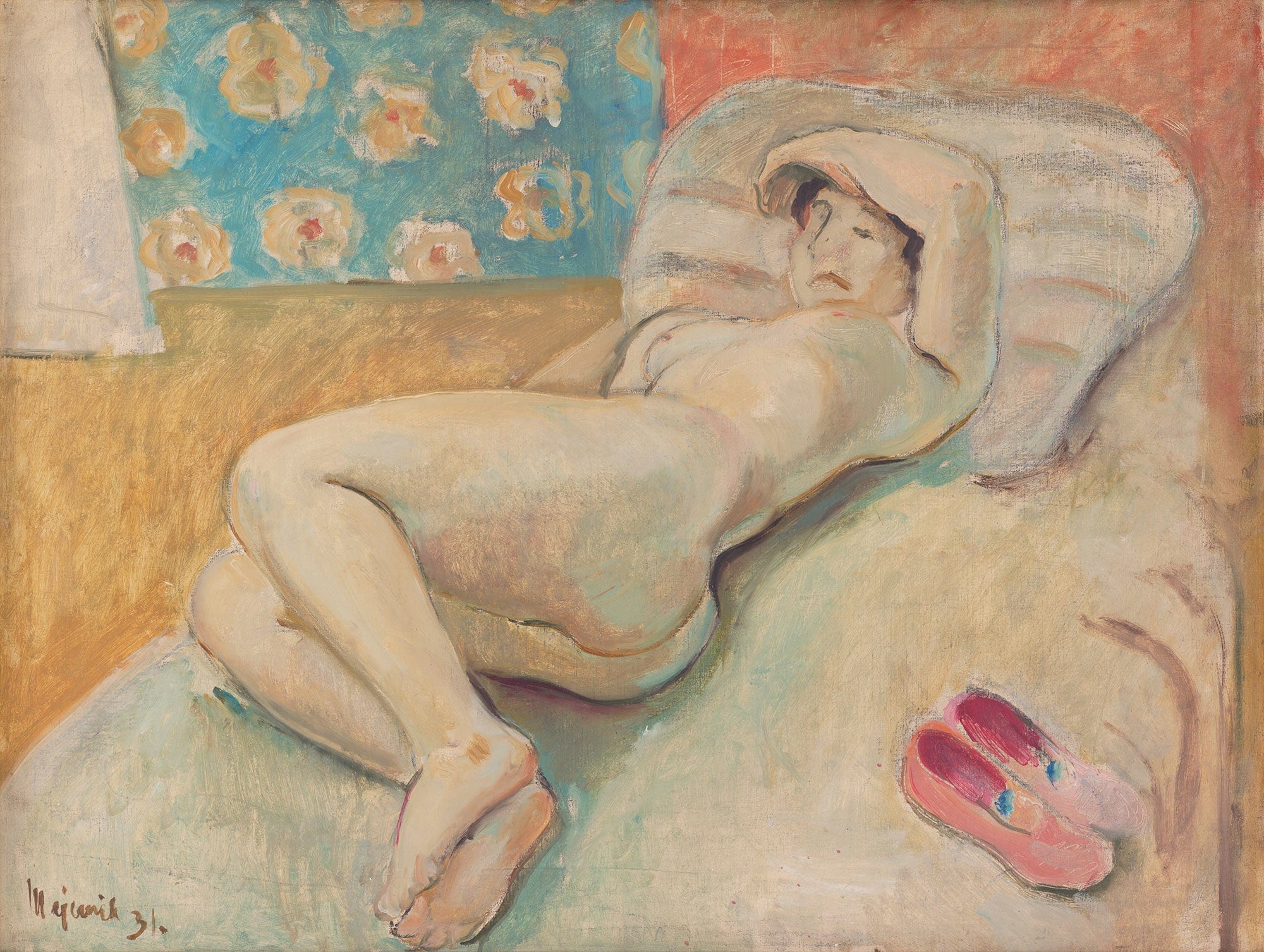 Resting Woman by Cyprian Majernik