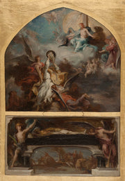 Resurrection Et Apotheose De Saint Denis by Henri Leopold Levy