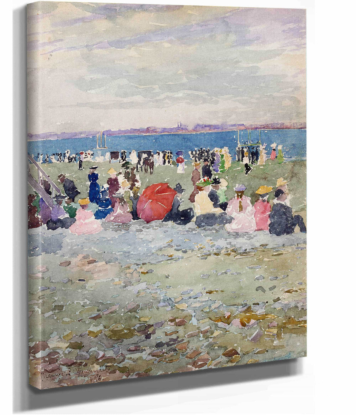 Revere Beach by Maurice Prendergast