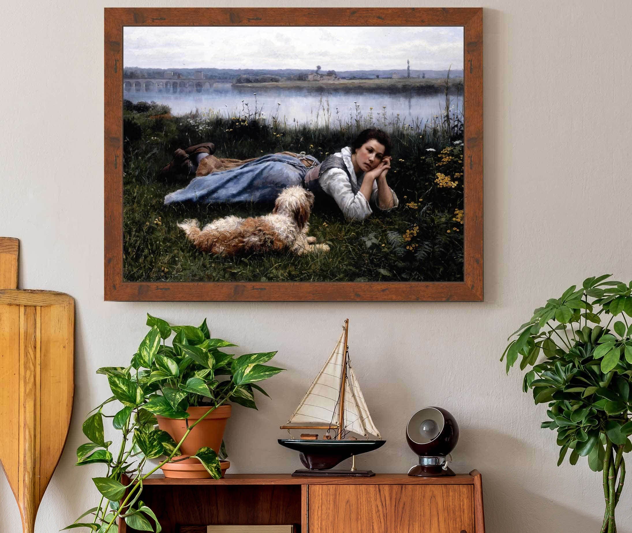 Reverie by Daniel Ridgway Knight