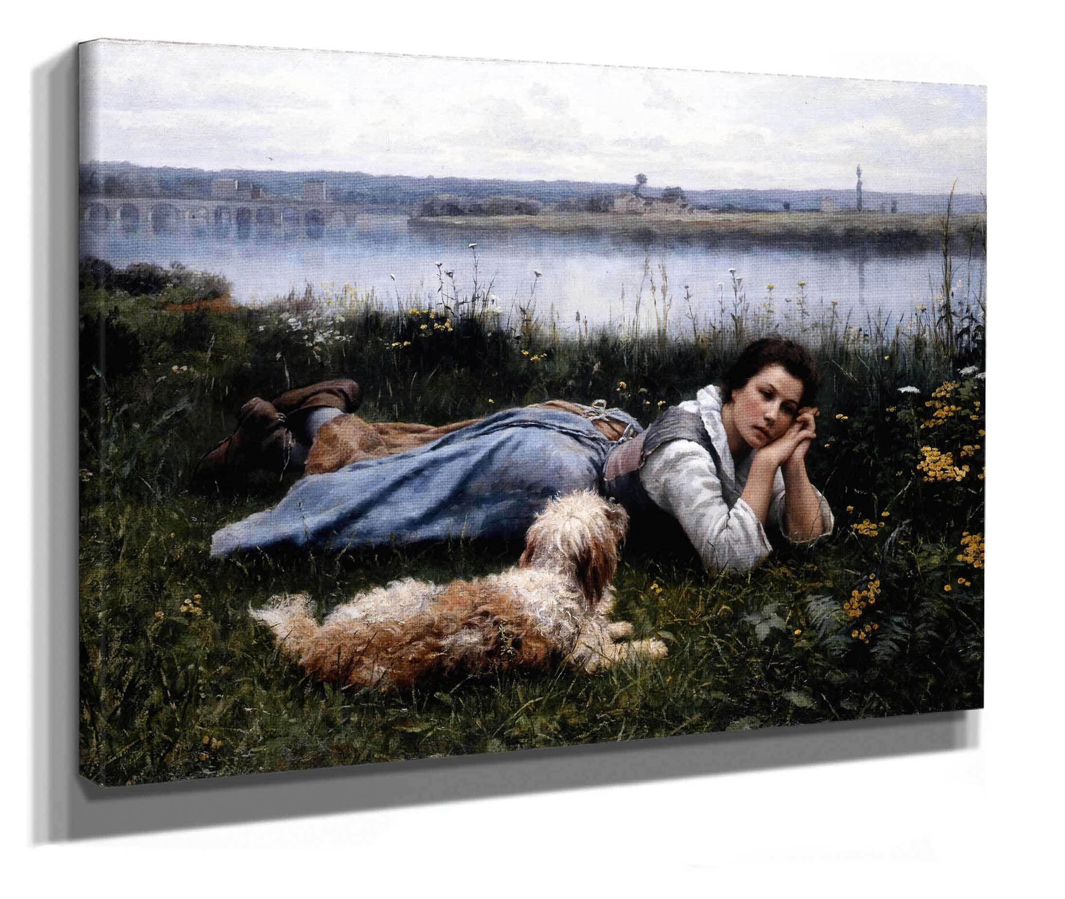 Reverie by Daniel Ridgway Knight
