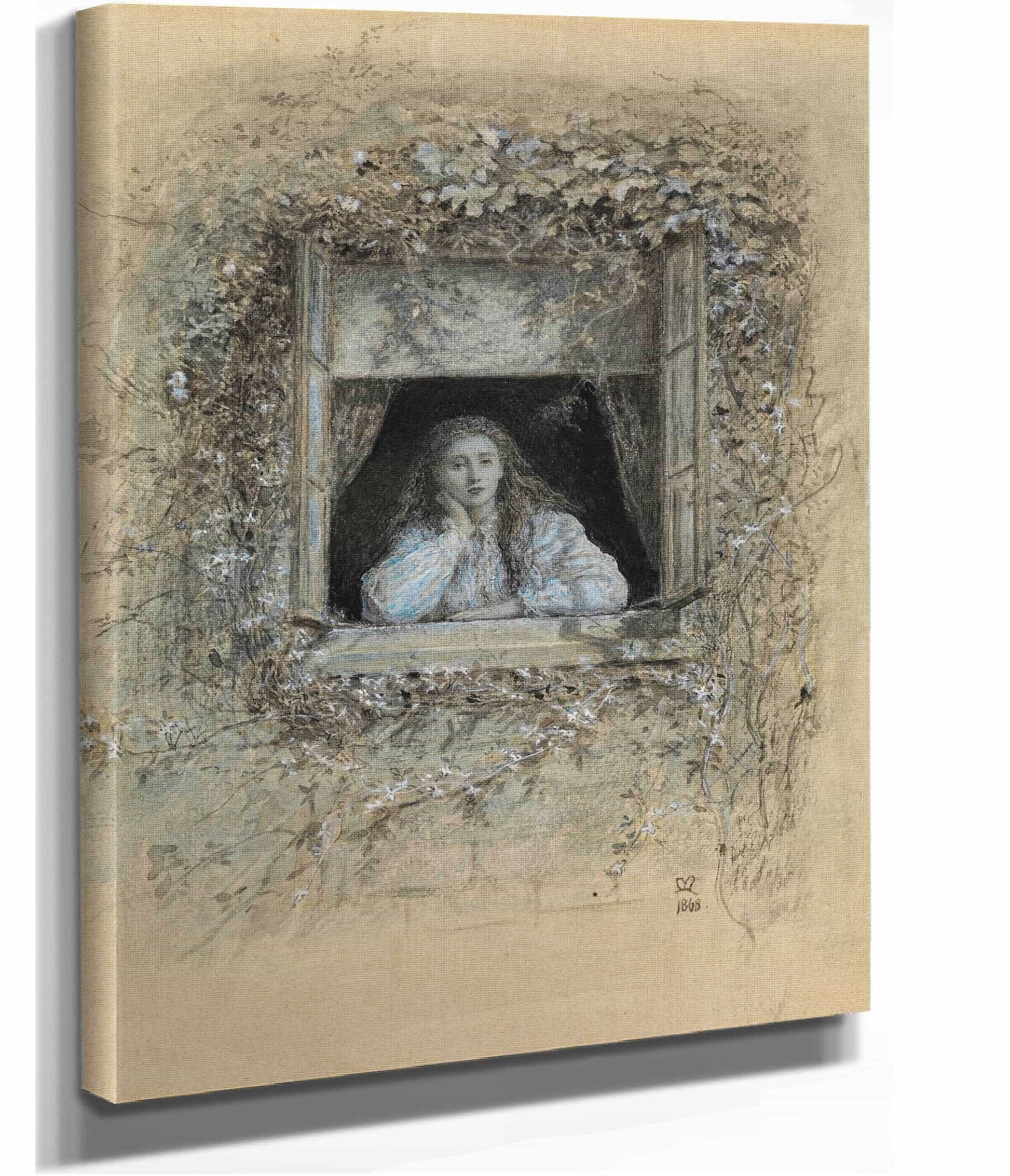 Reverie by Sir John Everett Millais