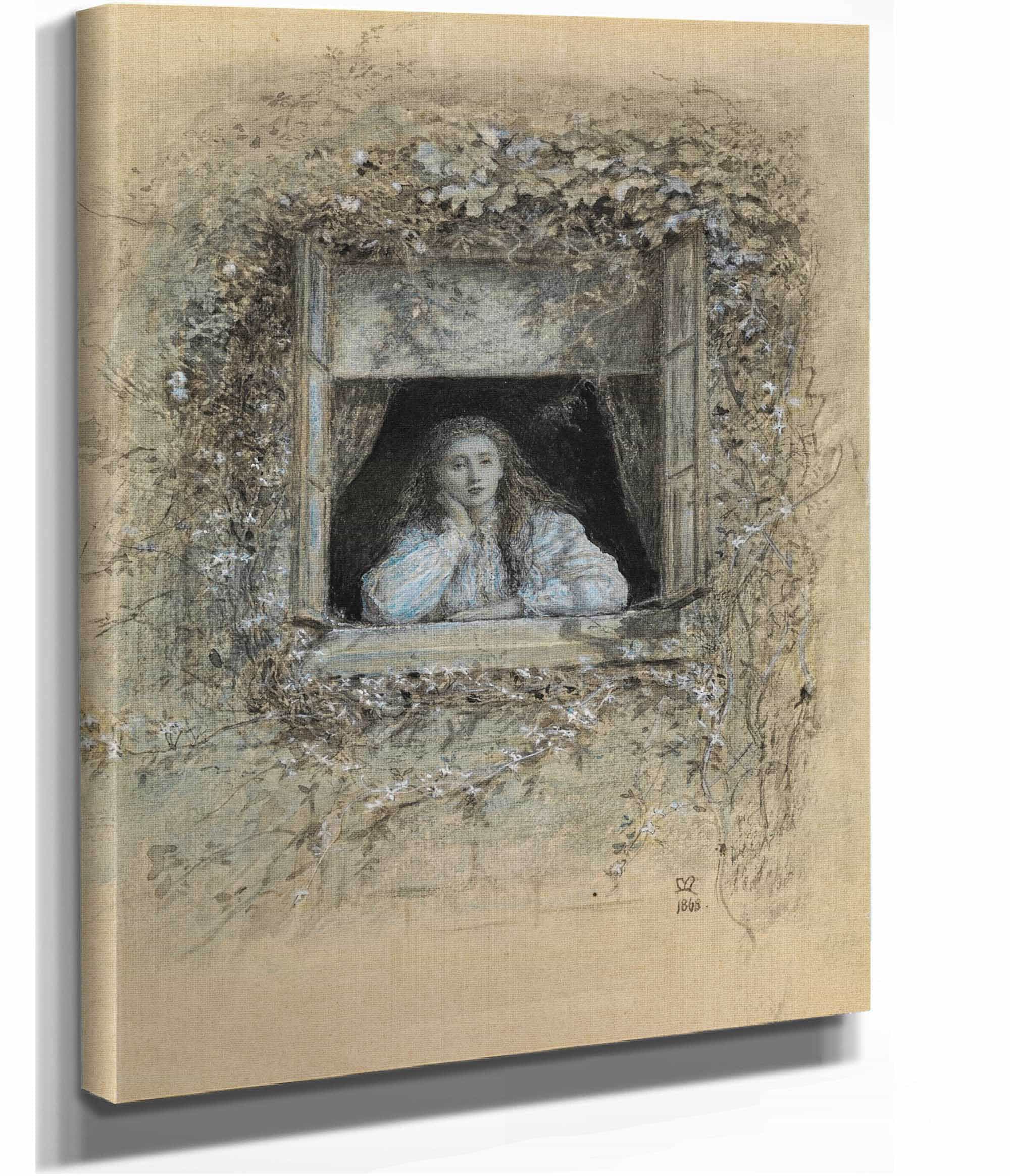 Reverie by Sir John Everett Millais