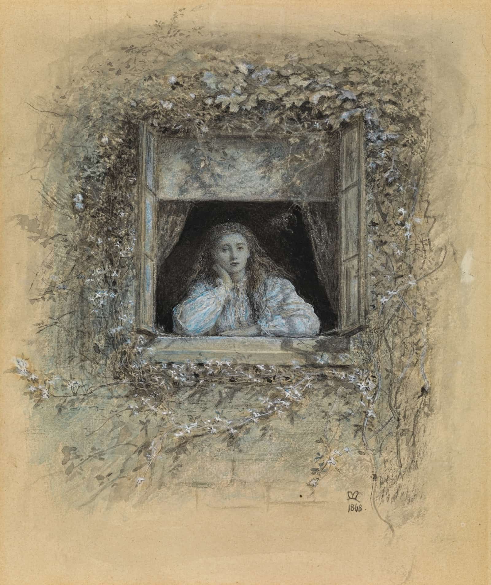 Reverie by Sir John Everett Millais