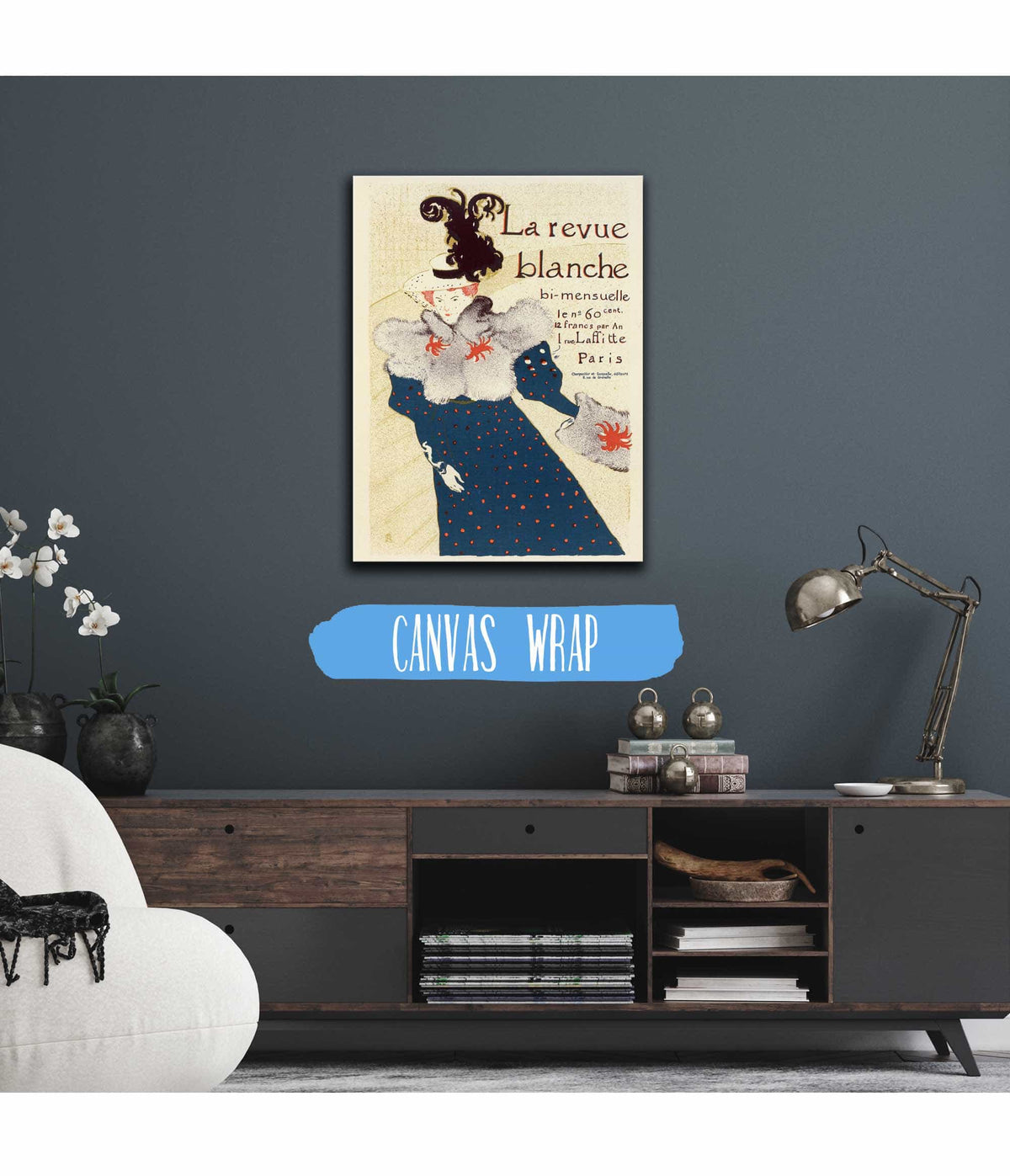 Revue Blanche by Henri De Toulouse Lautrec