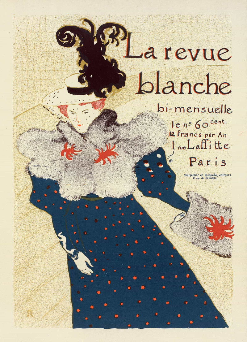 Revue Blanche by Henri De Toulouse Lautrec