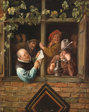 Rhetoricians At A Window by Jan Steen