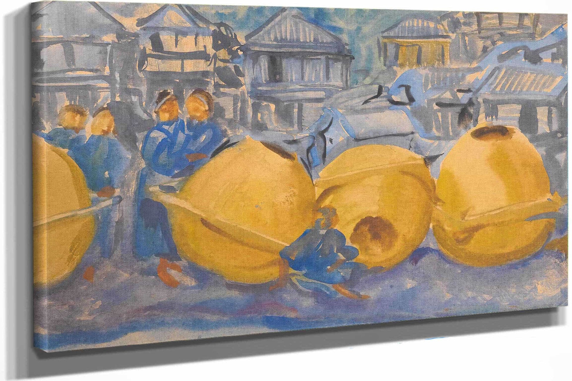 Rice Pots By Alexander Evgenievich Yakovlev