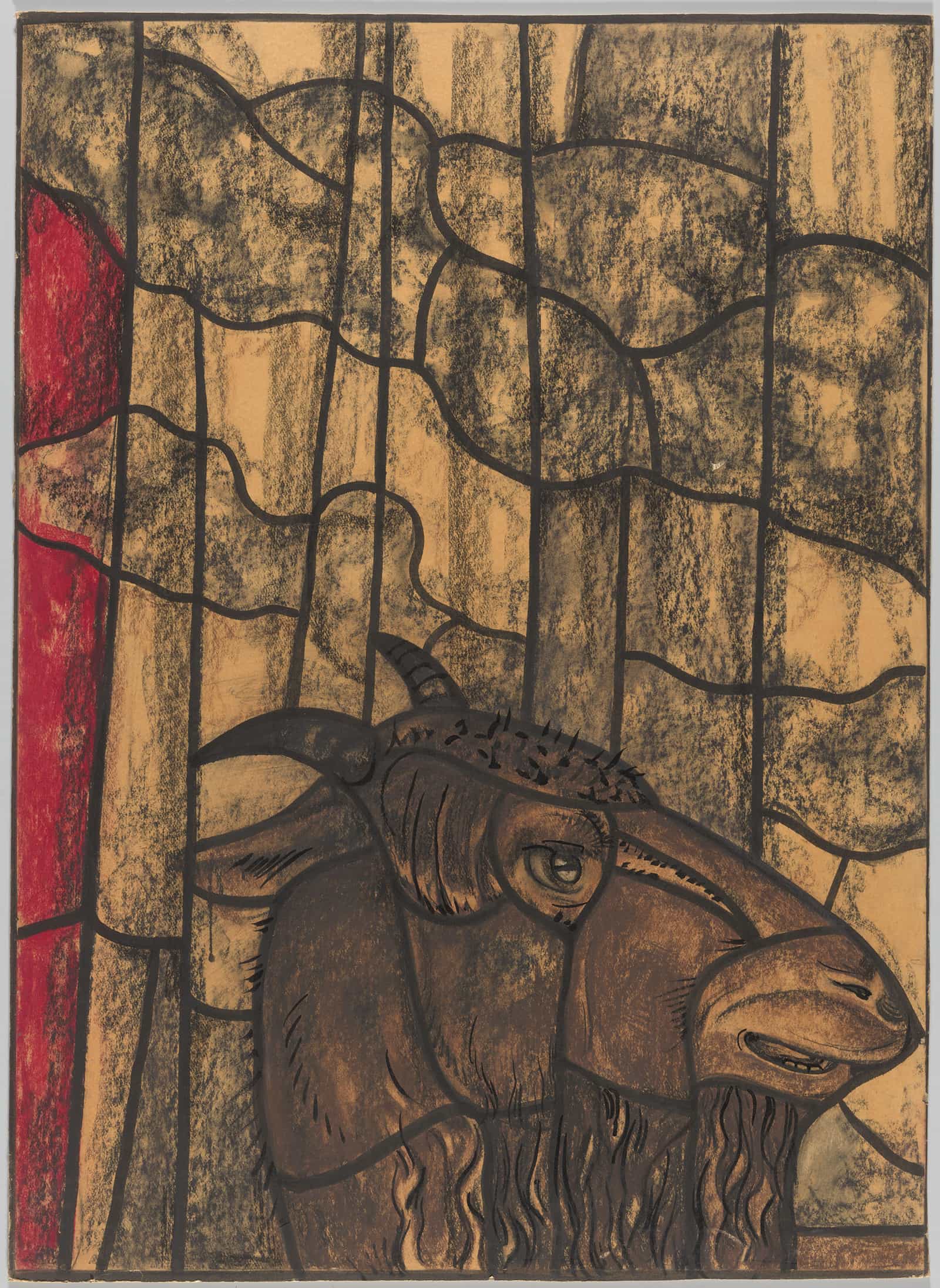 Ontwerp Voor Raam In Het Noordertransept In De Dom Te Utrecht by Richard Nicolaus Roland Holst Fine Art Print